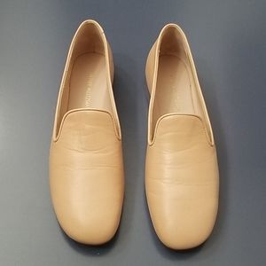 Stuart Weitzman Myguy Blush Tripoli leather loafer